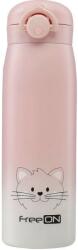 FreeOn Термос от неръждаема стомана Freeоn - 480 ml, розов (380692)