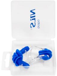 Nils - Szilikon fül- és orrdugó készlet Aqua NQAW30 kék
