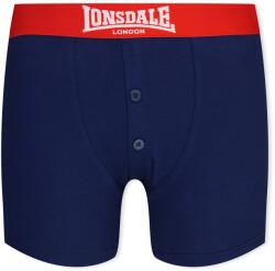 Lonsdale Юношески боксерки Lonsdale 2 Pack Boxer Shorts Junior - Navy/Bright Red