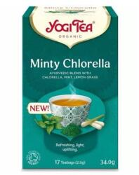 YOGI TEA Mentás tea chlorella algával - 17 filter/doboz - provitamin