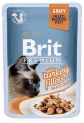 Brit Premium Cat Delicate Fillets in Gravy with Turkey - 12x85 g