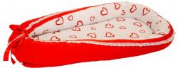 MyKids Baby Nest din Cocos MyKids Hearts-Red White GreatGoods Plaything
