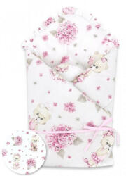 Baby Shop pólyatakaró 75x75cm - Balerina maci rózsaszín - babyshopkaposvar