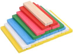  Set bloc de construit din lemn, 150 de bucăți, lemn masiv pin (93271)