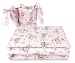  Baby Shop 3 részes ágynemű garnitúra - Kis balerina rózsaszín - babastar