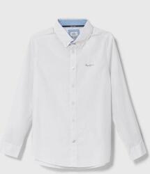Pepe Jeans gyerek ing pamutból fehér - fehér 140 - answear - 12 990 Ft