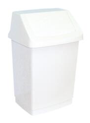 Merida Műanyag szemetes tetővel 25 l, fehér