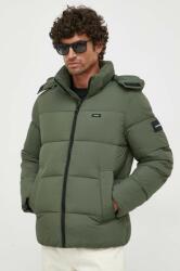 Calvin Klein rövid kabát férfi, zöld, téli - zöld XL - answear - 133 990 Ft