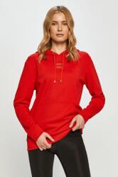 HUGO BOSS pamut melegítőfelső piros, női, nyomott mintás - piros M - answear - 40 990 Ft