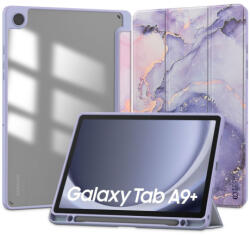 Tech-Protect SC Pen Hybrid husa pentru Samsung Galaxy Tab A9 Plus 11'', violet marble