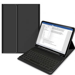 Tech-Protect SC Pen husă cu tastatură pentru iPad Air 10.9'' 4-5gen 2020-2022 / 11'' 6-8gen 2024-2026, neagră (TEC921018)