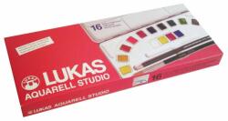 Lukas Studio akvarell festék készlet/16x2ml fém doboz
