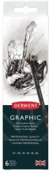 Derwent Graphic grafit ceruza készlet/6 db-os készlet fémdobozban