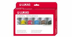 Lukas Cryl Studio akril festék készlet/6x75ml