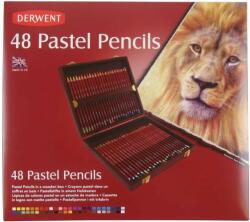 Derwent pasztell ceruza készlet/48 db-os készlet fadobozban