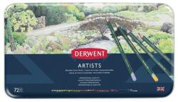 Derwent Artists színes ceruza készletek/72 db-os készlet fémdobozban
