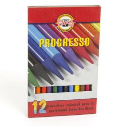 KOH-I-NOOR Progresso színes ceruzarúd készlet/12 db-os készlet