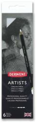 Derwent Artists színes ceruza készletek/BlackWhite 6 db-os készlet fémdobozban