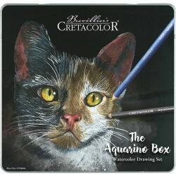CRETACOLOR The Aquarino Box akvarell ceruza készlet