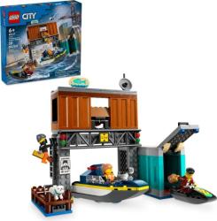 LEGO® City - Police Speedboat and Crooks' Hideout (60417)