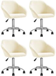 vidaXL 4 buc crem 3089569