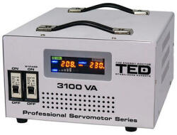 Ted Electric STABILIZATOR TENSIUNE SERVOMOTOR 3100VA TED Ted Electric ELECTRIC (TED-SVC3100)