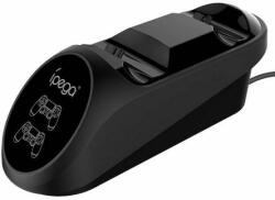 IPEGA PG-9180 Kettős dokkolóállomás a játékvezérlő a PS4 (fekete) (PG-9180) - wincity
