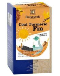 SONNENTOR Turmeric Fin cu rooibos si vanilie 18 plicuri