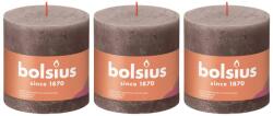 Bolsius Shine taupe 3 pcs (440875)