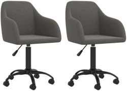 vidaXL 2 buc gri închis 330669