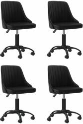 vidaXL 4 buc negru 3089977