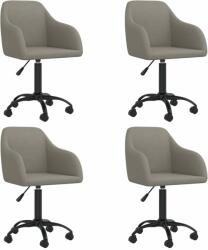 vidaXL 4 buc gri deschis 3089810