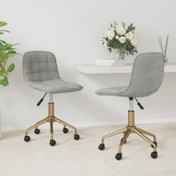 vidaXL 2 buc gri deschis 334139