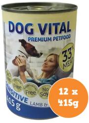 DOG VITAL Sensitive konzerv bárány, rizs 12x415g