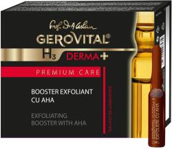 Gerovital H3 Derma+ Premium Care Hámlasztó Booster fiolák AHA-val 4 db x 2 ml