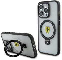 Ferrari Husa Ferrari FEHMP15LUSCAH iPhone 15 Pro 6.1" transparent hardcase Ring Stand 2023 Collection MagSafe - vexio