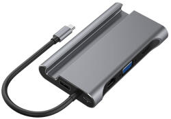 Havit HB4001 USB-C dokkoló, telefontartóval