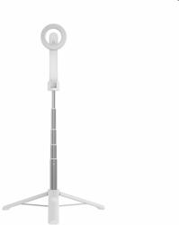 FIXED MagSnap Selfie stick tripoddal MagSafe támogatással és vezeték nélküli ravasszal, fehér (FIXSN-M-WH)