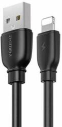REMAX Cablu USB Lightning Remax Suji Pro, 1m (negru) (RC-138i Black)