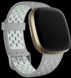 Fitbit (accesoriu) Versa 3 Sense Sport Band Grey Mint Large (FB174SBGYGNL)