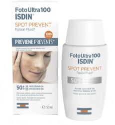 ISDIN Fotoultra 100 Spot Prevent folyadék, SPF 50+, fényvédelemre, 50 ml