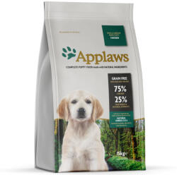 Applaws 15kg Applaws Puppy Small & Medium Breed csirke száraz kutyatáp
