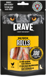 Crave 50g Crave High Protein Rolls csirke kutyasnack