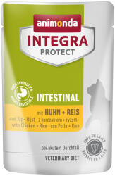 Animonda Integra 24x85g Animonda Integra Protect Adult Intestinal csirke & rizs nedves macskatáp