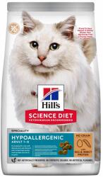 Hill's 2x 7kg Hill's Science Plan Adult Hypoallergenic No Grain tojás és rovarfehérje száraz macskatáp - zooplus - 23 394 Ft