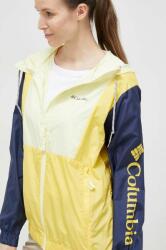 Columbia windbreaker TERREX Lily Basin culoarea galben 2034931 PPYX-KUD0KL_11X (2034931)