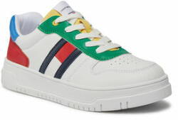 Tommy Hilfiger Sneakers Flag Low Cut Lace-Up Sneaker T3X9-33369-1355 S Alb