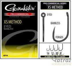 Gamakatsu XS Method A1 PTFE Barbless Méret: 14 - Gamakatsu Szakáll Nélküli Feeder Horog