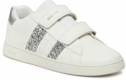 GEOX Sneakers Geox J Eclyper Girl J45LRA 000BC C0007 D White/Silver