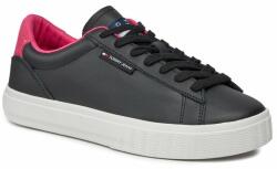 Tommy Hilfiger Sneakers Tommy Jeans Tjw Cupsole Sneaker Ess EN0EN02508 Black / Pink Alert BDS